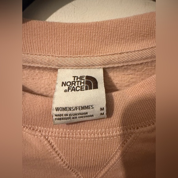 The North Face Light Pink Crew Neck Sweatshirt - Picture 4 of 5